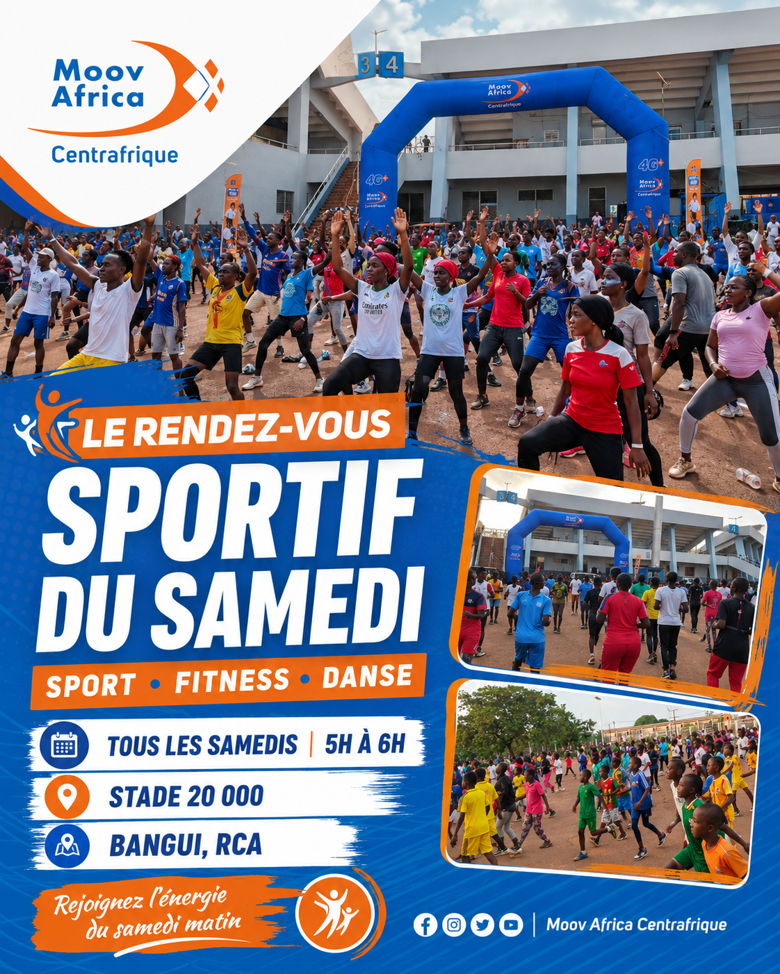 Le Rendez-vous Sportif du Samedi — Moov Africa